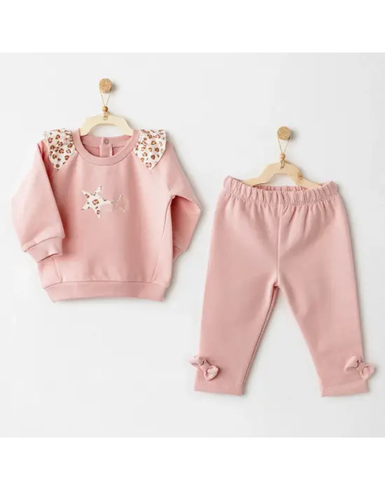 Andywawa Ac26235 Little Leopard 2li Takım Pink