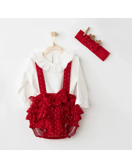 Andywawa Ac26314 Band Set Party Tulum Takım Red