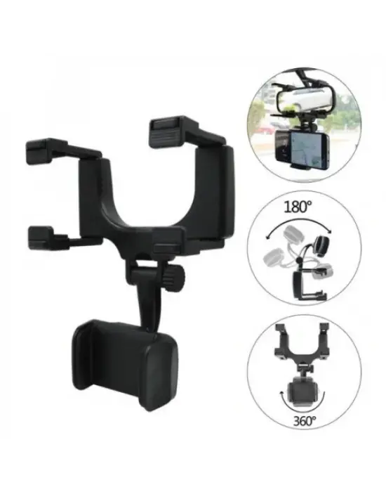 Araba Dikiz Aynasına Takılan Telefon Tutucu