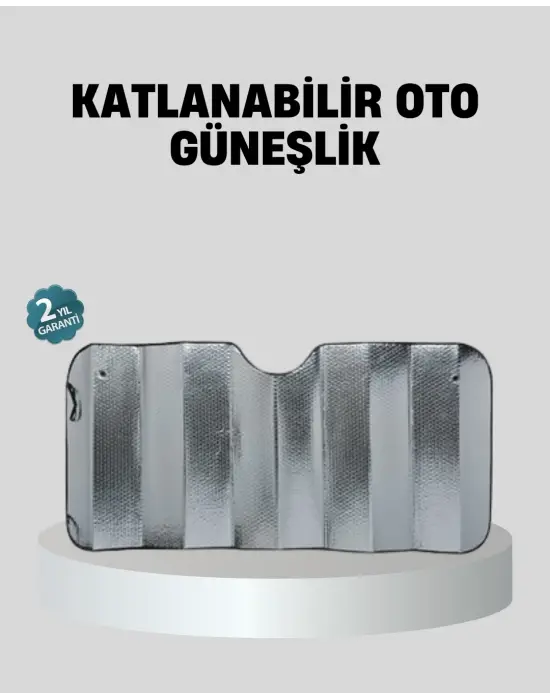 Araba Güneşliği Alüminyum Yansıtıcı Yüzeyle Etkili Isı Koruması