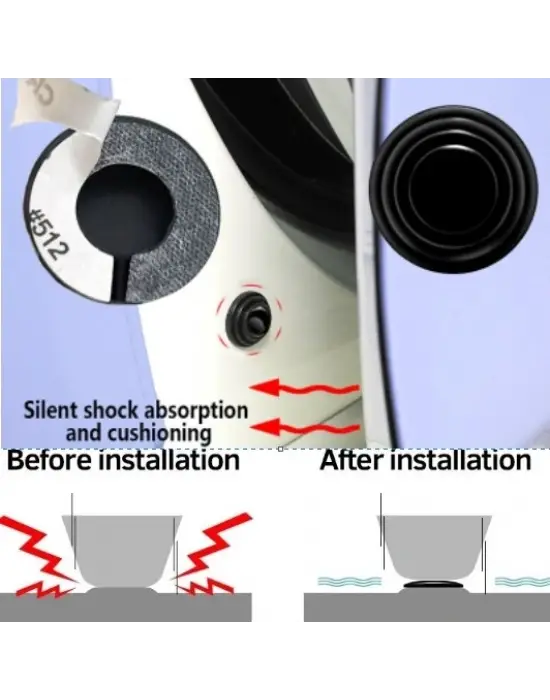Araba Kapısı Darbe Emici Pad Seti