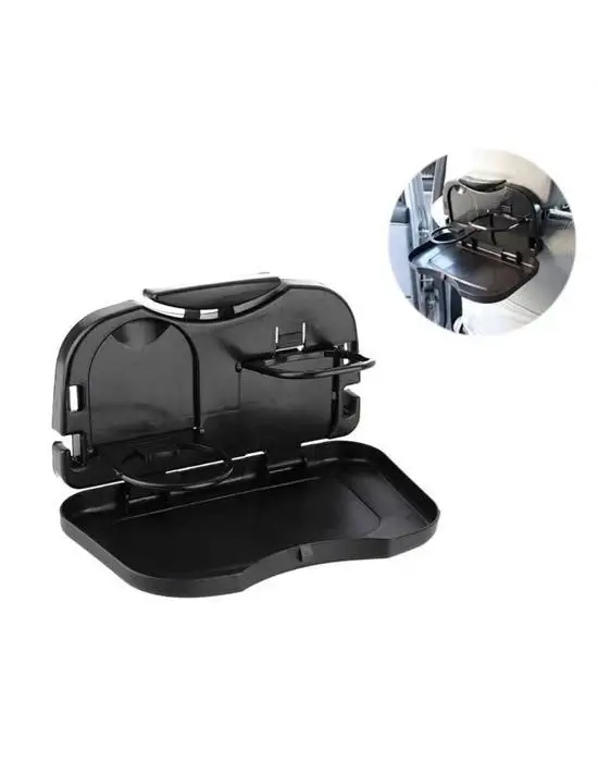 Omarı Pratik Siyah Araba Koltuk Tepsi