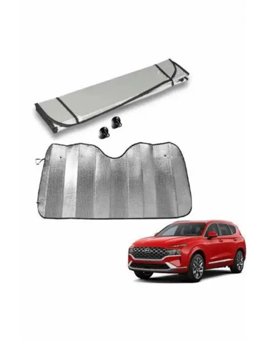 Araba Ön Cam Güneşliği Katlanabilir Oto Güneşlik Tüm Araç Modellerine Uygun