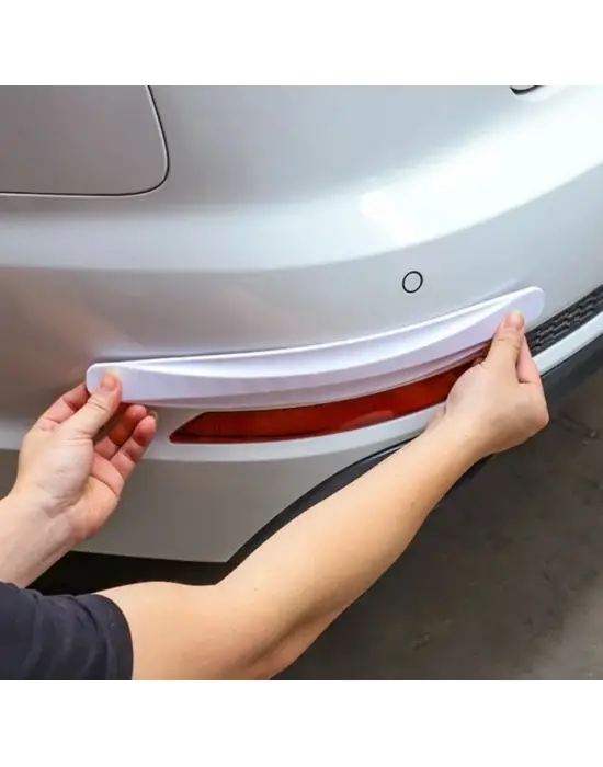 Araba Tampon Koruyucu Karbon Desenli Siyah