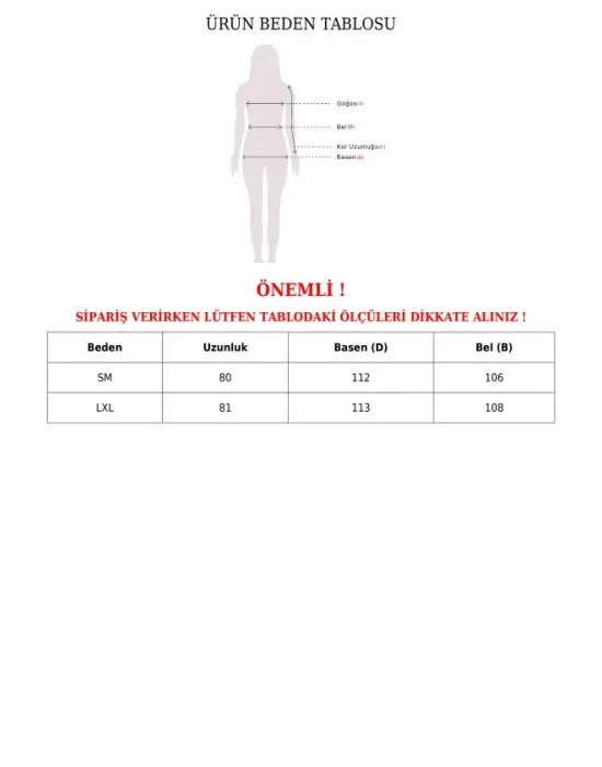Araboy Jupon Astar Etek -Beyaz