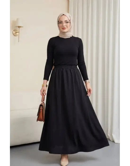 Araboy Jupon Astar Etek -Siyah