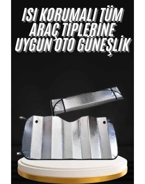 Araç Güneşlik Koruyucu Cam Güneşliği Otomobil Güneşlikleri Katlanabilir