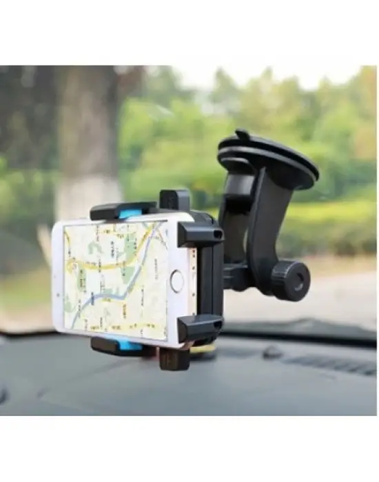 Araç İçi Cam Ve Torpido Vantuzlu Telefon Tutucu