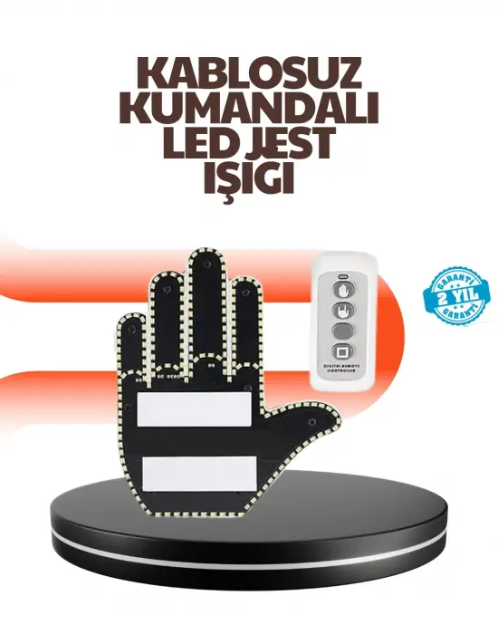 Araç İçin Eğlenceli Led El İşareti Işığı
