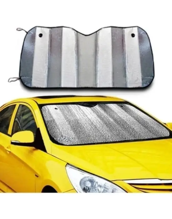 Araç Ön Cam Güneşlik Uv Ve Isı Koruma Katlanabilir Toyota Corolla Skoda Superb Dacia Duster Ford Focus