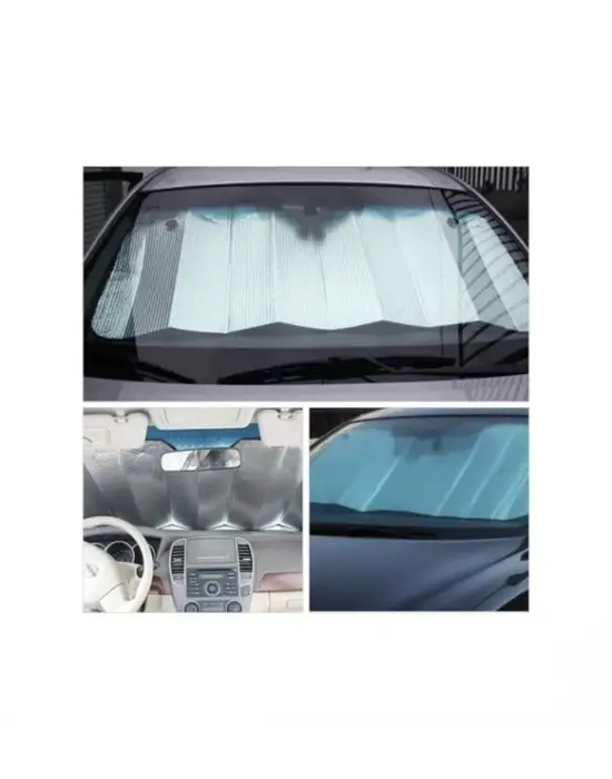 Araç Ön Cam Katlanabilir Güneşlik Uv Ve Isı Koruma Renault Megane Fiat Egea Hyundai İ20 Opel Astra