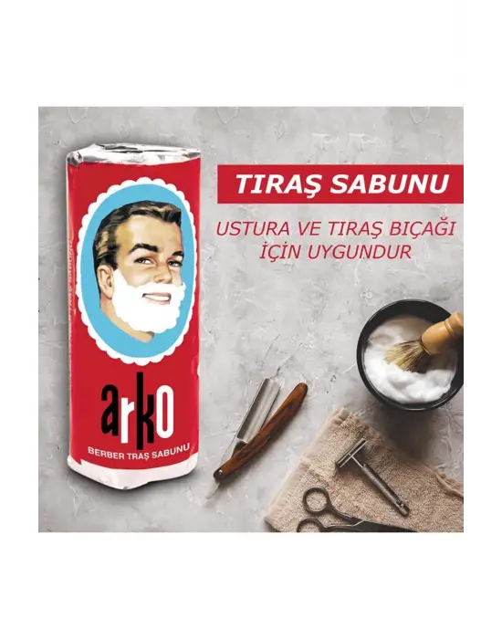 Arko 12li Tıraş Sabunu 12x75 Gr