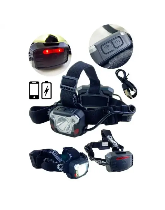 Arm Esen183b 1200 Lümen Hareket Sensörlü Şarjlı Kafa Feneri