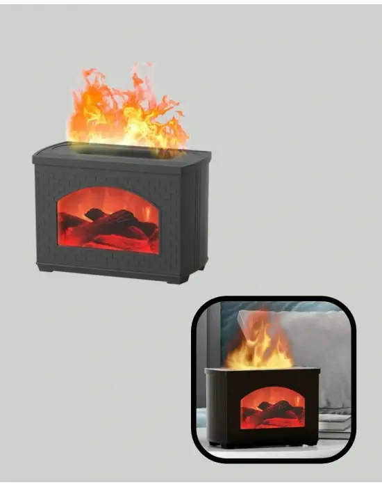 Aromaterapi Difüzör Ultrasonik Sessiz Nemlendirici Usb Destekli