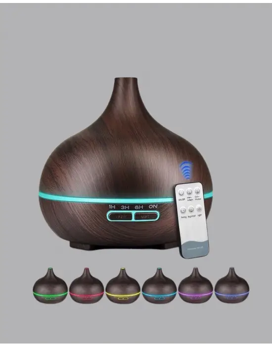 Aromaterapi Difüzörü 550 Ml Ultrasonik Nemlendirici Otomatik Kapanma Özellikli
