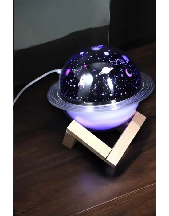 Aromaterapi Hava Nemlendirici Masa Ve Gece Lambası