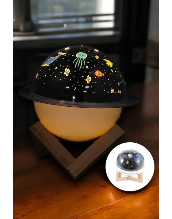 Aromaterapi Hava Nemlendirici Masa Ve Gece Lambası