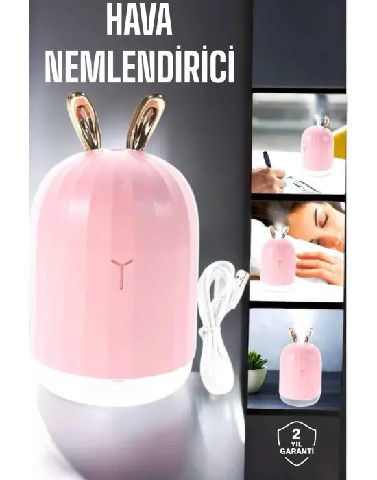 Aromaterapi Hava Temizleyici Buhar Makinesi Taşınabilir Şarjlı