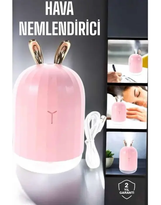 Aromaterapi Hava Temizleyici Buhar Makinesi Taşınabilir Şarjlı