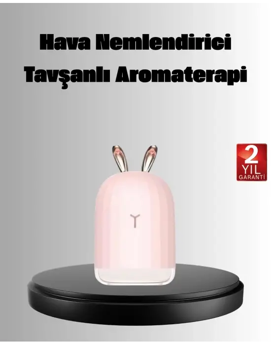 Aromaterapi Uyumlu Hava Nemlendirici – Ultrasonik Sessiz Difüzör