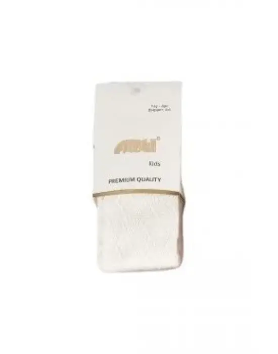 Omarı Kabartma Desenli Kız Çocuk Külotlu Çorap Asorti