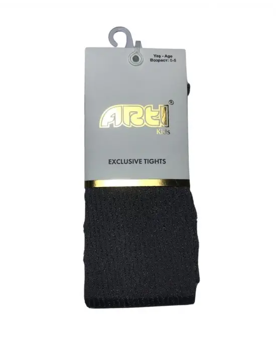 Omarı Yumuşak Dokulu Kız Çocuk Külotlu Çorap Seti