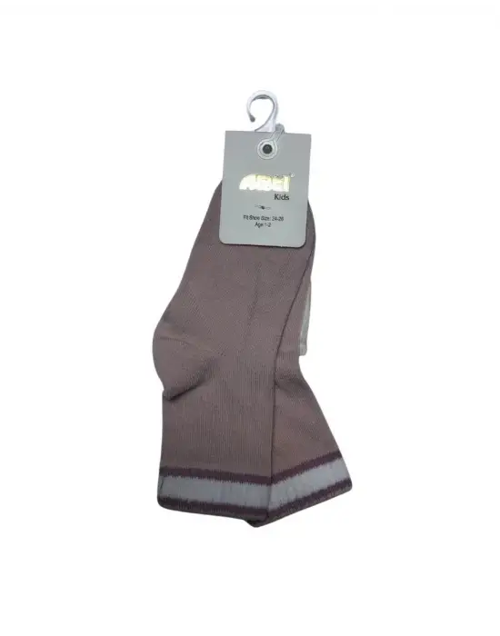 Omarı Yumuşak Pamuklu Kız Çocukları İçin Renkli Soket Çorap Seti