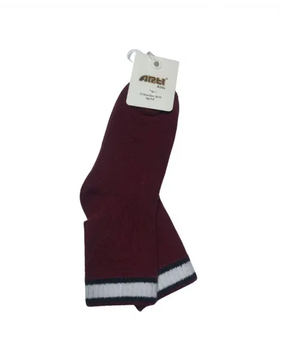 Omarı Yumuşak Pamuklu Kız Çocukları İçin Renkli Soket Çorap Seti