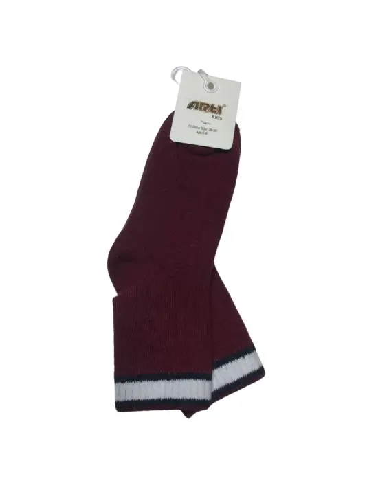 Omarı Yumuşak Pamuklu Renkli Kız Çorapları