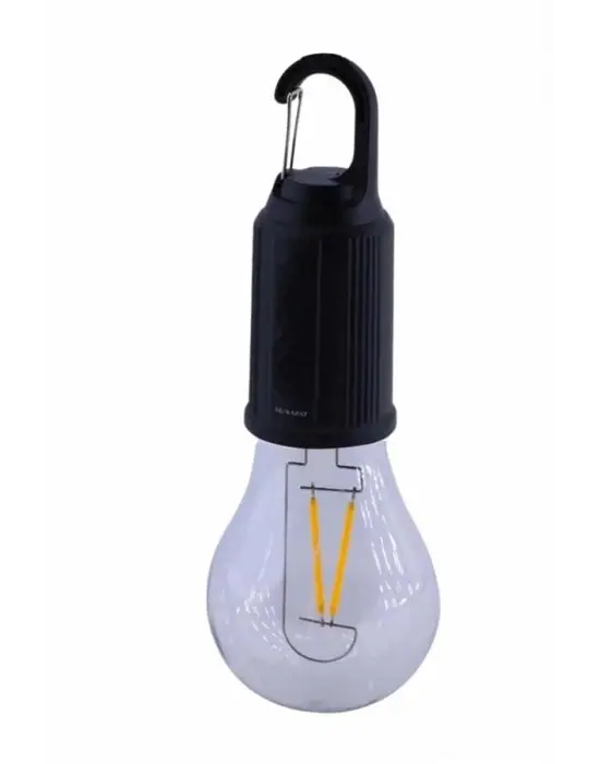 Askılı Kırılmaz Led Işık Kamp Bahçe Lambası Taşınabilir Led Ampul Şarjlı