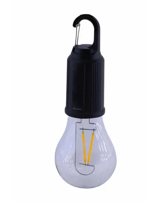 Askılı Kırılmaz Led Işık Kamp Bahçe Lambası Taşınabilir Led Ampul Şarjlı