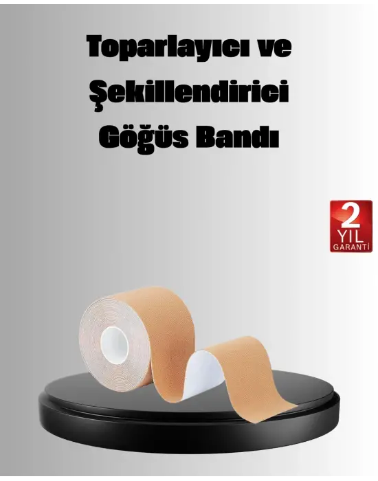 Askısız Görünmez Göğüs Bandı – Dekolteli Kıyafetler İçin Destekleyici Bant
