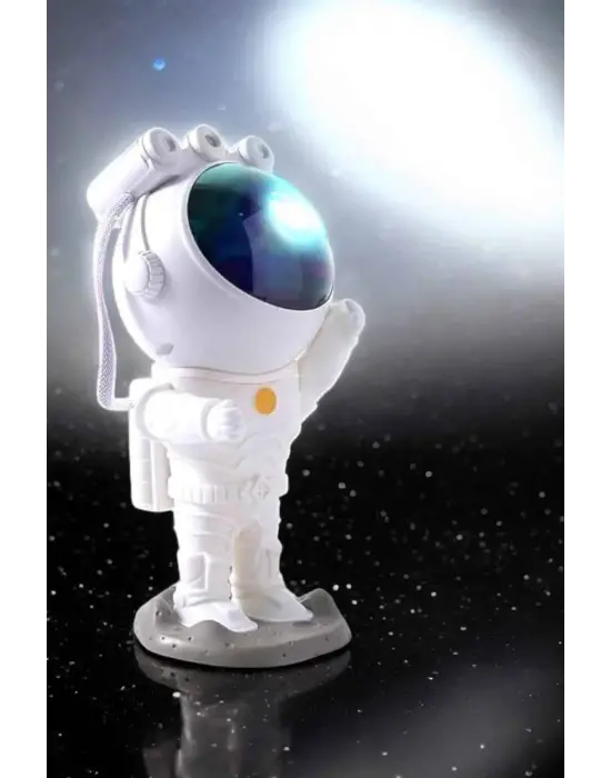 Astronot Bluetooth Hoparlör Gökyüzü Projektör Gece Lambası