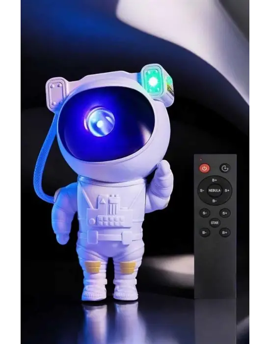Astronot Görünümlü Projeksiyon Speaker Taşınabilir