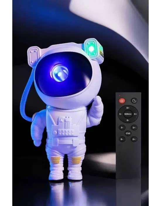Astronot Görünümlü Projeksiyon Speaker Taşınabilir