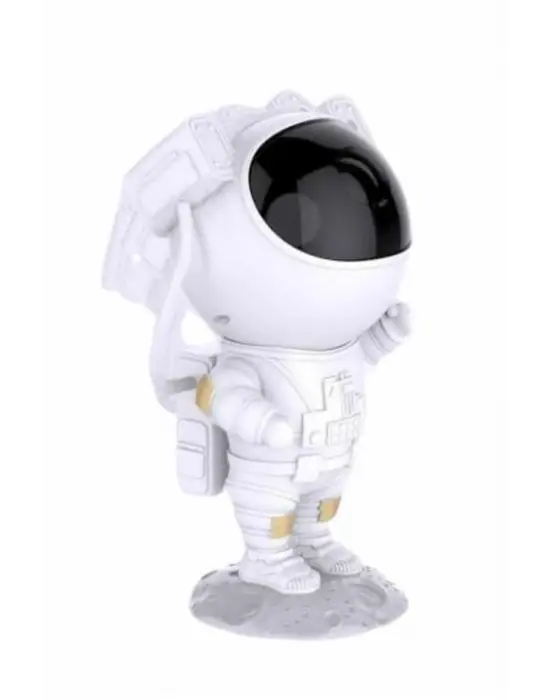 Astronot Şeklinde Bluetooth Hoparlör Gökyüzü Kumandalı Aydınlatma Lamba