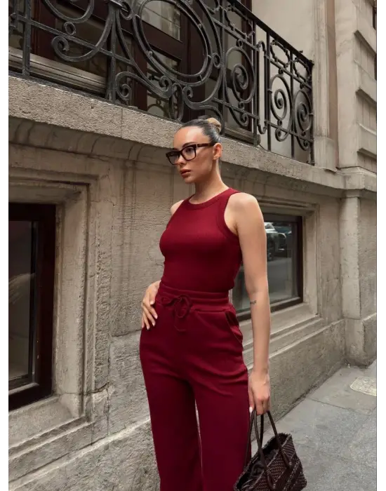 Omarı Yüksek Bel Atletli Kaşkorse Takım