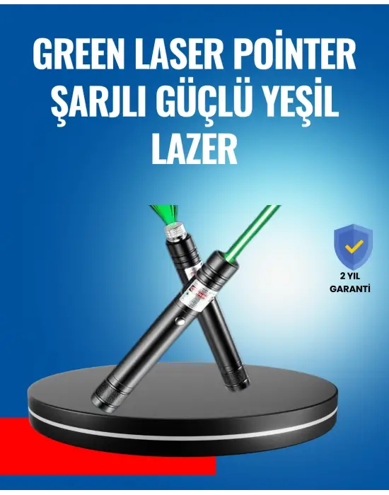Avcılık Ve Doğa Sporları İçin Güçlü Yeşil Lazer Pointer