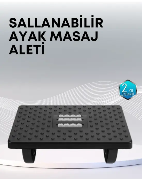 Ayak Destek Ve Masaj Aleti – Ergonomik, Isıtmalı, Ayarlanabilir Yükseklik