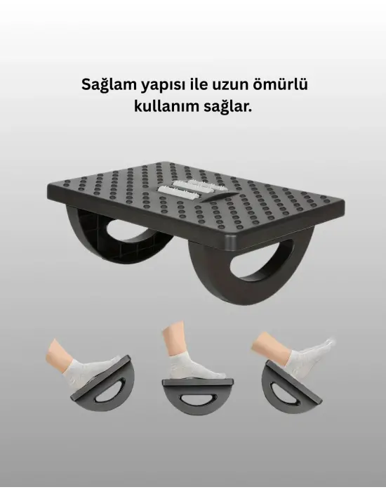 Ayak Destek Ve Masaj Aleti – Ergonomik, Isıtmalı, Ayarlanabilir Yükseklik