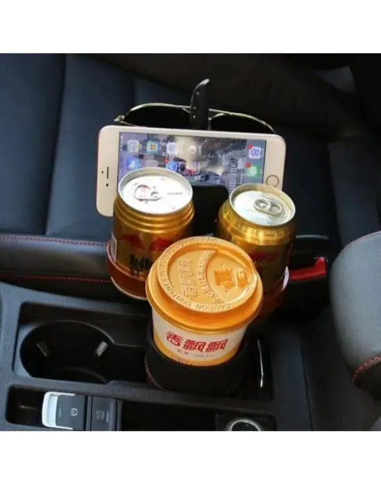 Ayarlanabilir Araç İçi Çoklu Bardak Tutacağı