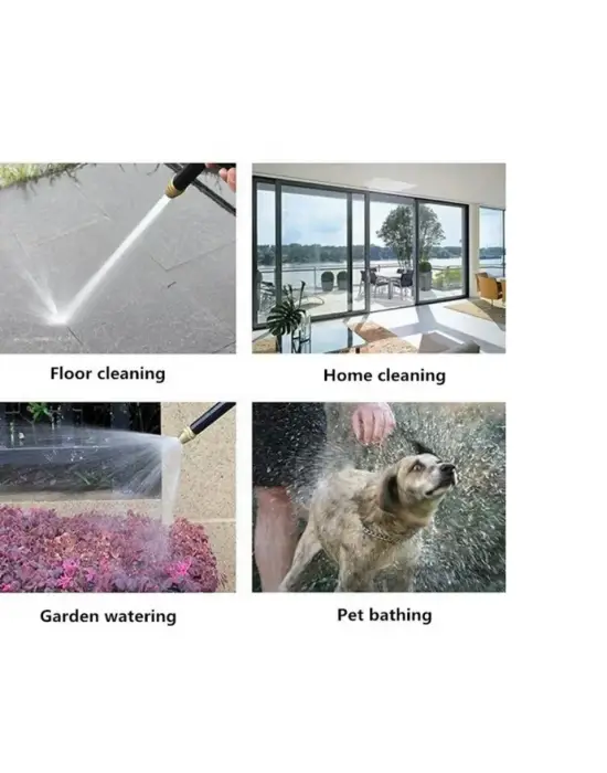 Ayarlanabilir Basınçlı Çok Fonksiyonlu Yıkama Tabancası