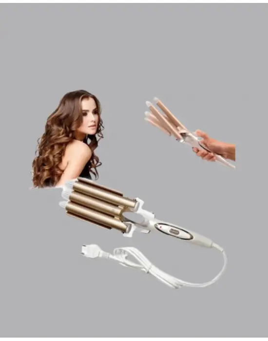 Ayarlanabilir Isı Ayarıyla Profesyonel Bukle Maşası – Hızlı Ve Nazik Şekillendirme