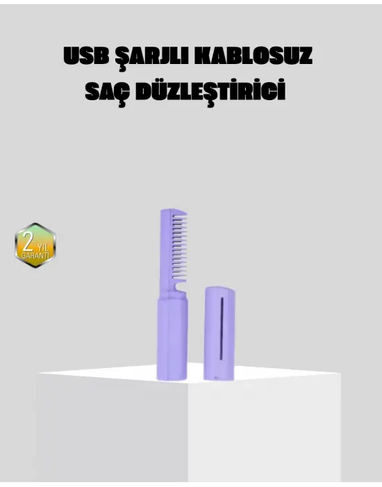 Ayarlanabilir Isı Kontrollü Saç Şekillendirici – İnce Ve Kalın Tellere Uyumlu