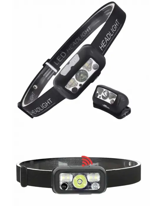 Ayarlanabilir Kafa Lambası Type-c Şarjlı Kompakt Kamp Lambası