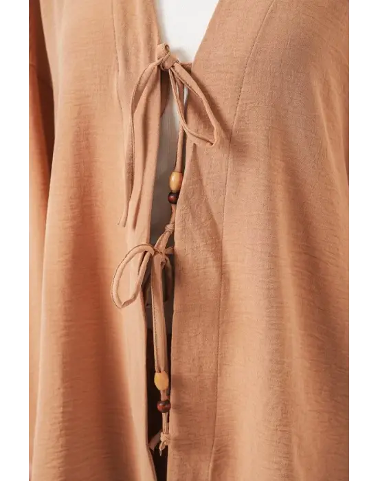 Ayrobin Kimono Pantolon İkili Takım 6739 - Bisküvi