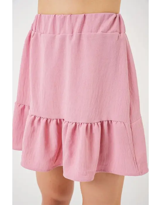 Ayrobin Mini Etek 8054 - Pudra