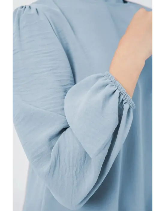 Ayrobin Tunik Pantolon Alt Üst Takım 6712 - Açık Mavi