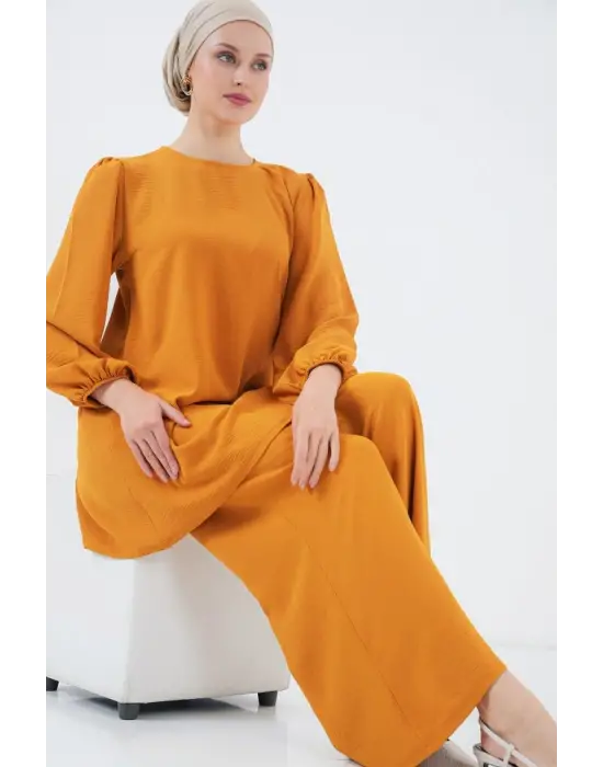 Çarpıcı Tunik Pantolon Alt Üst Takım