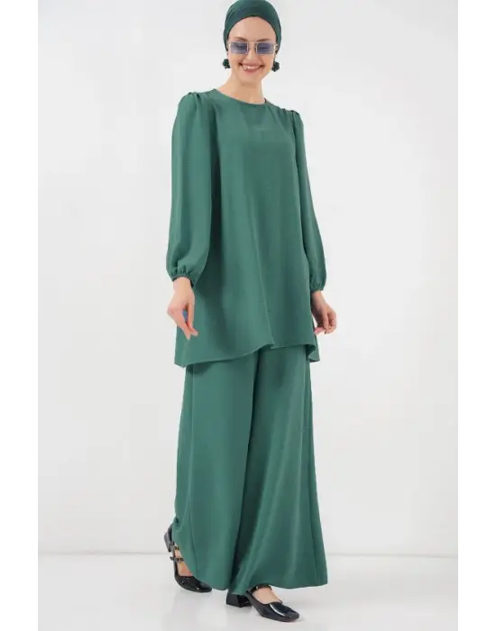 Ayrobin Tunik Pantolon Alt Üst Takım 6712 - Mint